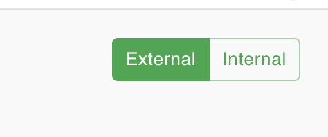 Internal/External toggle